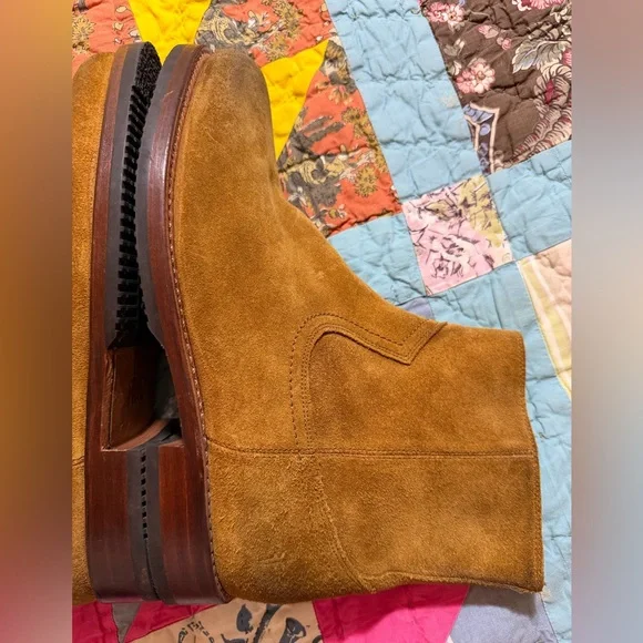 Frye Sawyer Inside Zip Mens Leather Boots:Size 9 - Picture 9 of 16